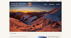 Desktop Screenshot of chatamrs.sk